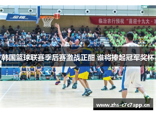 韩国篮球联赛季后赛激战正酣 谁将捧起冠军奖杯